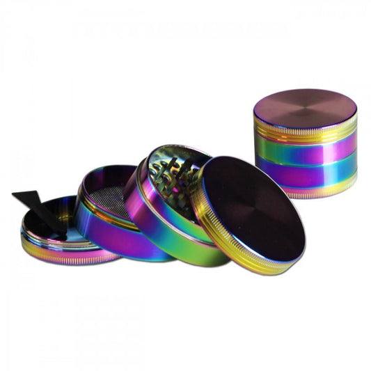 Grinder 4 Teilig Aluminimum Rainbow